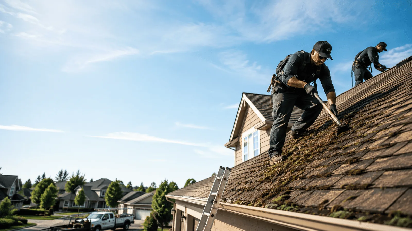 Roof Moss Removal in Alexander, KS near me